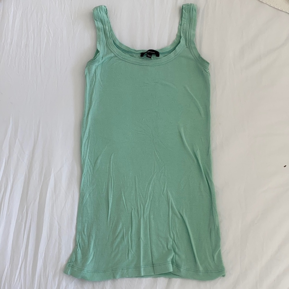 Soprano teal tank top